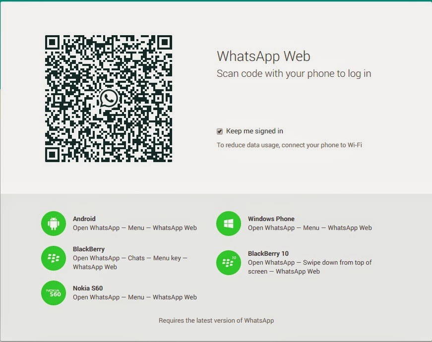 whatsapp web for desktop