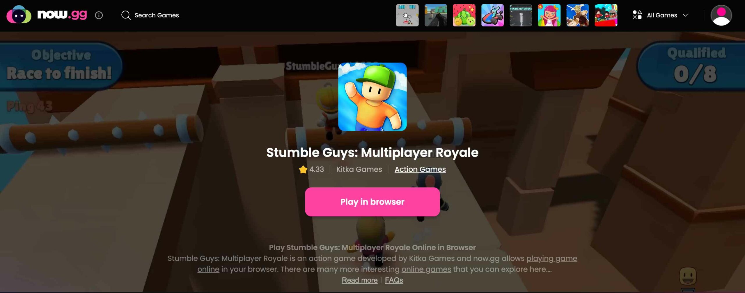 Everything You Need to Know About Playing Stumble Guys on Now.gg